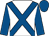 White, royal blue cross belts, sleeves and cap (McLafferty & Pacheco)