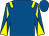 Royal blue, yellow epaulets, diabolo on sleeves (Mr Bjorn Nielsen & Eastwind Racing Ltd)