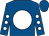 Royal blue, white disc, royal blue sleeves, white spots (Mr Mohammed Rashid)