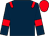 Dark blue, red epaulets, armlets and cap (La Grange Partnership)