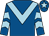 Royal blue, light blue chevron, light blue chevrons on sleeves, light blue star on cap (J Braddish)