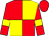 Red and yellow (quartered), red sleeves, yellow armlets, red cap (Mr Matthew Roberts & Simon Jessel)