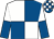 Royal blue & white quartered, halved sleeves, check cap (Orphan Girl Syndicate)