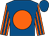 Royal blue, orange disc, orange and royal blue striped sleeves (Mr M Tabor, Mr D Smith & Mrs J Magnier)
