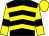 Black & Yellow Chevrons, yellow sleeves, black armlet, yellow cap (Aidan J Ryan)