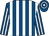 Royal blue & white stripes, hooped cap (Good Counsellors Syndicate)