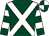 Dark green, white cross belts, hooped sleeves, quartered cap (Mr H Morrison)