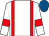 White, red braces and armlets, royal blue cap (Mr Martin Godfrey)