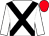 White, black cross belts, red cap (Mrs S Holtby)