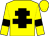 yellow, black cross of lorraine, black armlets (Ecurie Thomas Levesque)