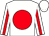 White, red ball, red stripe on sleeves, white cap (Orin A Chain Revocable Living Trust)