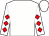 White, red diamonds on sleeves (Jimmy Skinner)