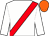 WHITE, RED sash, ORANGE cap (Mr Saeed Manana)