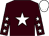 Brown, white star, white stars on sleeves, white cap (Deborah Wilson)
