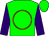 Green, orange circle, purple sleeves, green cap (Brockley, Thomas And Bedinotti, Daryn A)