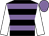 Black, mauve hoops, white sleeves, mauve cap (The Angove Family)