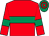 Red, emerald green hoop and armlets, emerald green and red hooped cap (The King's Men)
