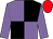 MAUVE and BLACK (quartered), MAUVE sleeves, RED cap (Galloping On The South Downs Partnersh)