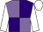 Mauve and purple (quartered), white sleeves and cap (Born To Run Racing)