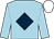 LIGHT BLUE, DARK BLUE diamond, WHITE cap (Mr C J Down)