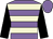 Mauve, beige hoops, black sleeves, mauve cap (H L Thompson & D Tucker)