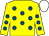 Yellow, royal blue spots, white cap (Joseph Halpin)
