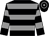Black, grey hoops (Dj Racing)