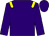 Purple, yellow epaulets (Mr Dan Hall & Mrs Julie & David R Mart)