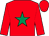 Red, emerald green star (Notalotterry)