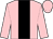 Pink, black panel, pink cap (M P Hogan)