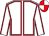 White, red seams, red and white quartered cap (Hp Racing Queens Blade & Partner)