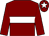 Maroon, white hoop, maroon sleeves, white star on cap (Miss Evanna McCutcheon)