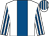 White, royal blue stripe, striped sleeves and cap (Mr Mohammad Alsaeidi)