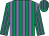 Emerald green and mauve stripes (The 10 For 10 Partnership)