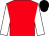 Red, white sleeves, black cap (Evelyn Duchess of Sutherland)