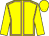 Yellow, pink seams, yellow sleeves and cap (Mr A Watson & Mr B Malyon)