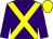 Purple, yellow cross belts, yellow cap (Mr Abbas Alalawi & Partner)