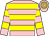 Pink & yellow hoops (Michelle Deane Murray)