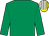 Emerald green, yellow and white striped cap (Little Emperor Syndicate)