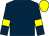 Dark blue, yellow armlets, yellow cap (Mrs Rebecca Philipps & Partners)