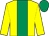 Yellow, emerald green panel, emerald green cap (We're Back Syndicate)