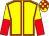 Yellow, red seams, halved sleeves, yellow and red check cap (The Scotch Piper Racing)