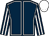 Dark blue, white seams, striped sleeves, white cap (Magnierstaborshanahanwachman)