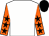 White, orange sleeves, black stars, black cap (Mr Aidan Cunningham)