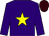 Purple, yellow star, brown cap (Paul Kinane)