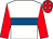 White, royal blue hoop, red sleeves, red cap, white stars (Mrs G McDonald)