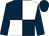 Dark blue and white (quartered), dark blue sleeves and cap (S R Hope & S W Barrow)