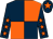 Dark blue and orange (quartered), dark blue sleeves, orange stars, dark blue cap, orange star (Lost In 1936 Partnership)
