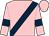 Pink, dark blue sash and armlets (Mrs Pippa Gillard)