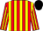 Red and yellow stripes, black cap (Mr F H McGrath & Optima Trust (nom: Mrs V Fenix))